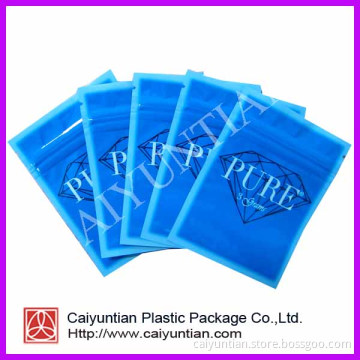 Small Foil Bag with Zipper Top